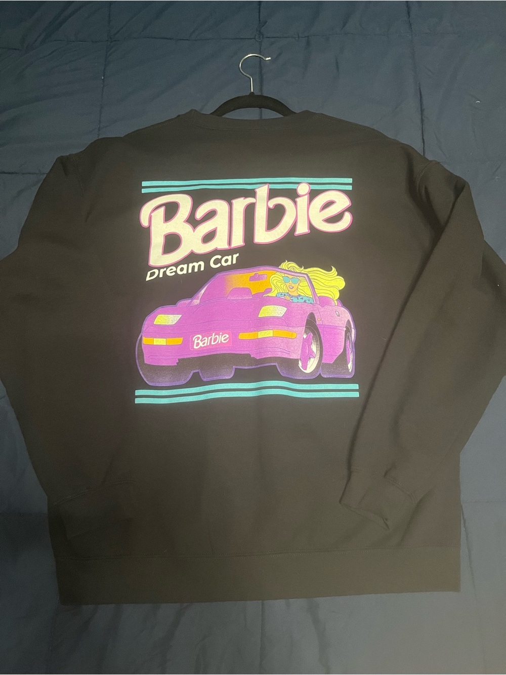 Barbie Black and Pink Sweatshirt